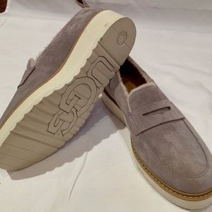 Gray UGG Loafer,Brand new, 39/8
